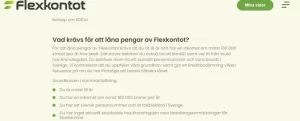 Flexkontot