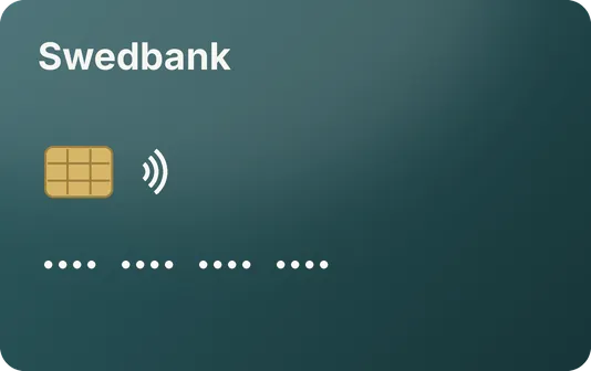 Swedbank kreditkort Mastercard